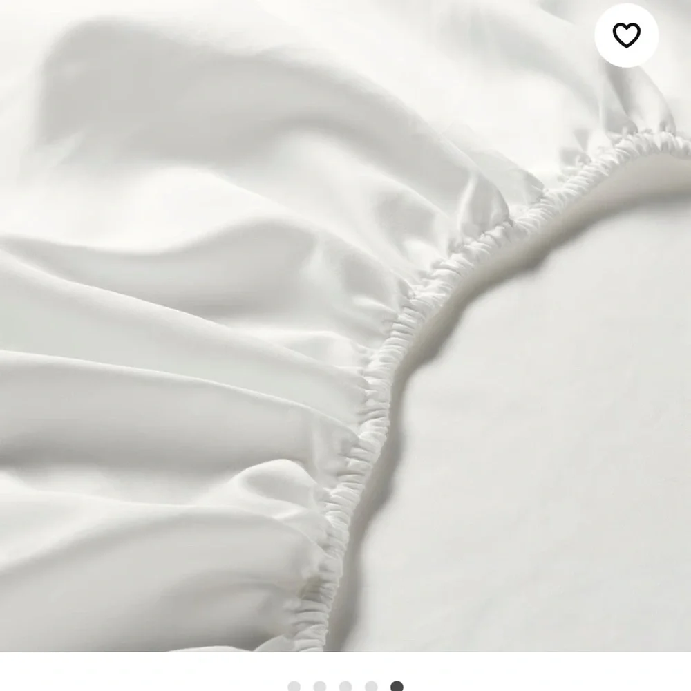 IKEA White Bedding Sheet Set